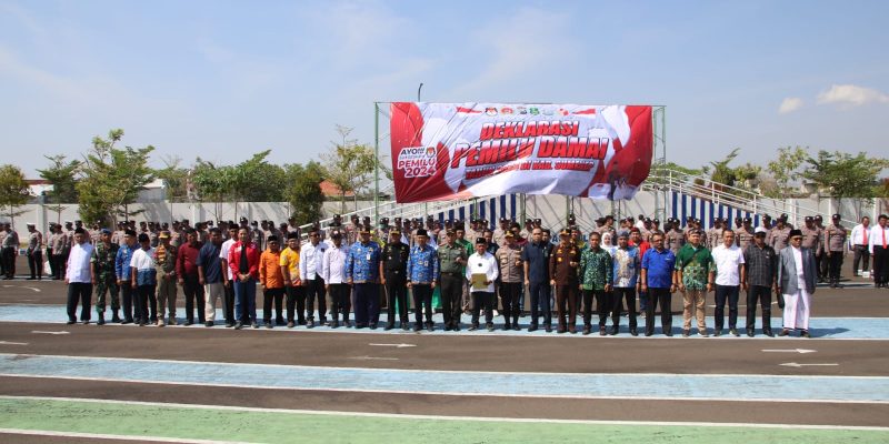 Polres Sumenep Gelar Apel Deklrasi Pemilu Damai 2024
