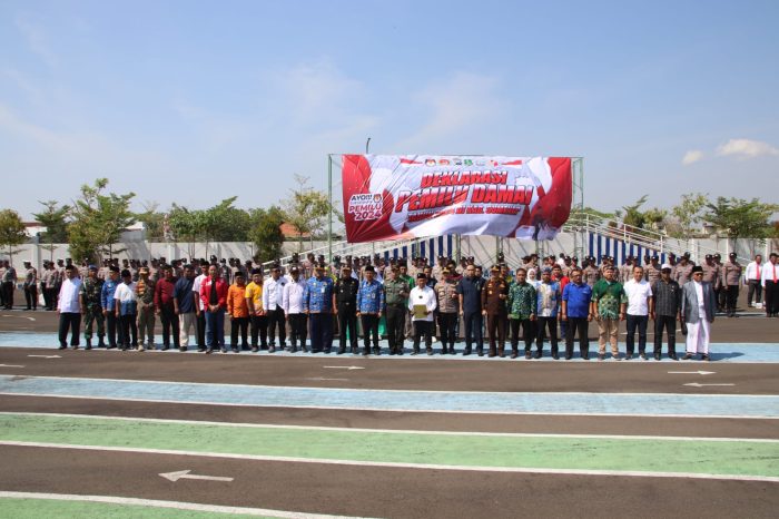 Polres Sumenep Gelar Apel Deklrasi Pemilu Damai 2024