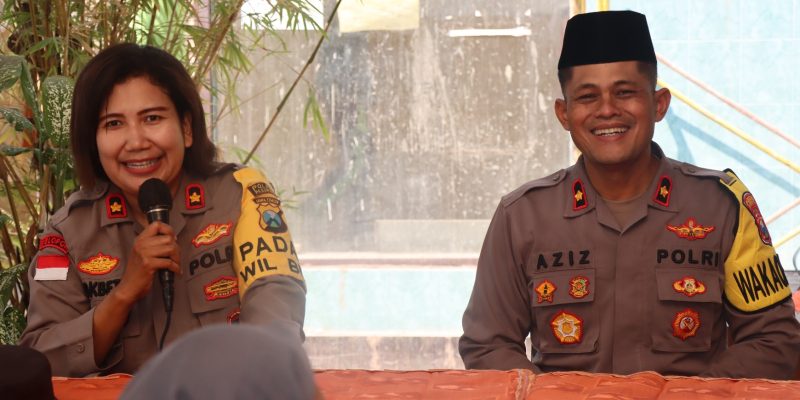 Bakti Polri Untuk Masyarakat, Polres Pasuruan Gelar Jum’at Curhat Dan Bansos Lansia