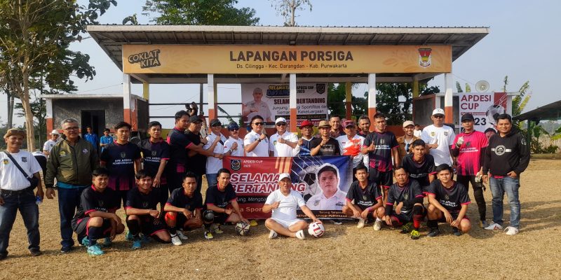 Pase Ke VIII APDESI CUP 2023 Digelar di Lapangan PORSIGA Desa Cilingga