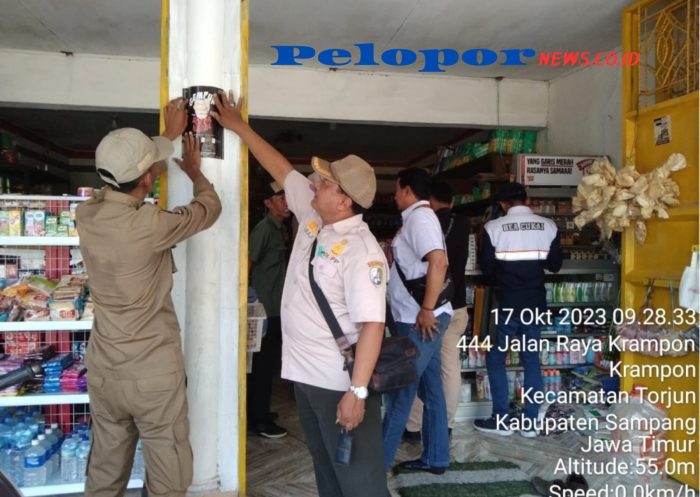 Satpol PP Sampang Bersama Petugas Bea Cukai Gelar Operasi Brantas Rokok Ilegal