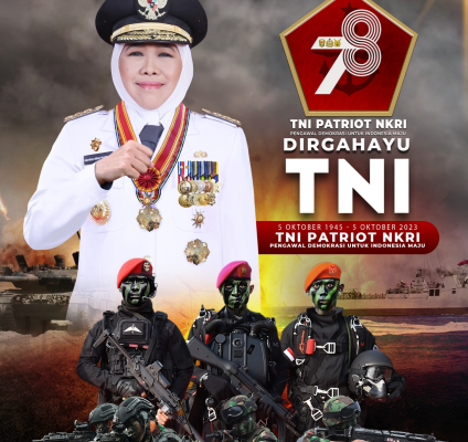 Gubernur Khofifah : Profesionalitas TNI Jaga Kualitas Demokrasi