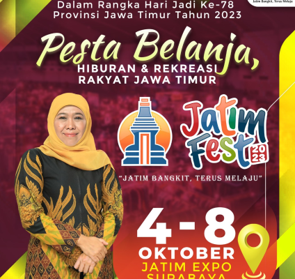 Semarak Hari Jadi Ke-78, Gubernur Khofifah : Jatim Fest Ajang Penggerak Ekonomi Dan Rekreasi Rakyat