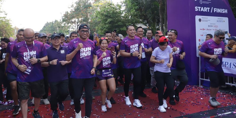 Ribuan Pelari Ikuti RUN HUB  2023 Di Surabaya, Wali Kota Eri Cahyadi Dukung Jadi Event Tahunan