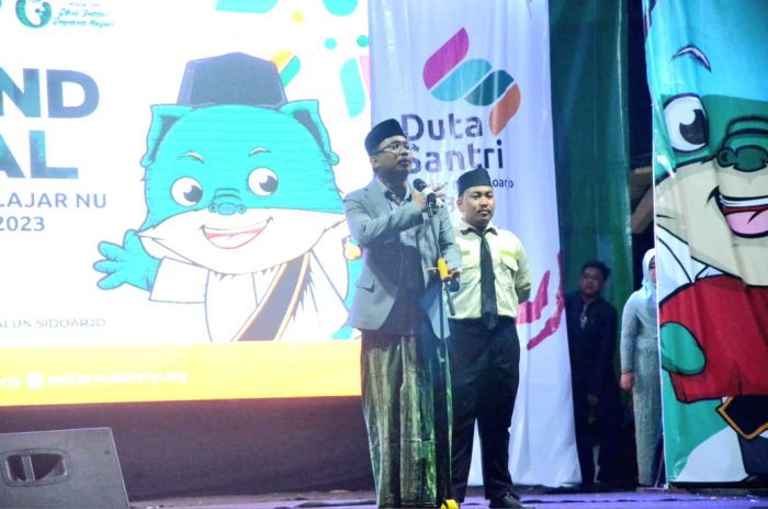 Pesan Gus Muhdlor di Acara Grand Final Duta Santri Pelajar NU Sidoarjo 2023