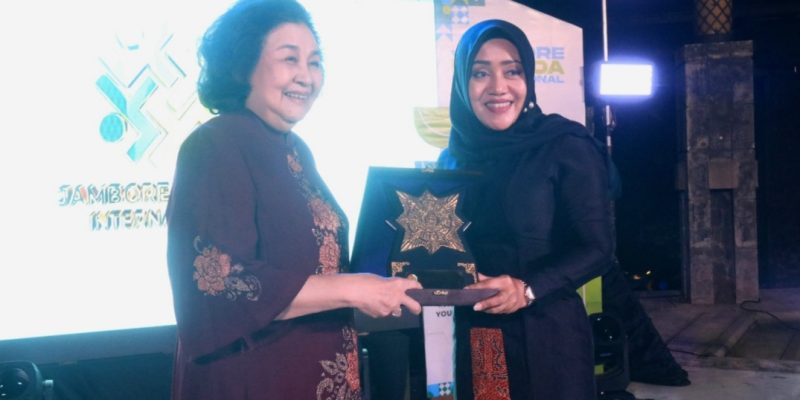 Bupati Ikfina Kenalkan Identitas Full Of Majapahit Greatness Di Jambore Pemuda Internasional
