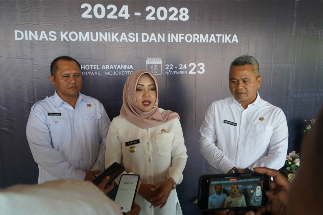 Wujudkan Pelayanan Berbasis Digital, Pemkab Mojokerto Gelar Sosialisasi Dan Bimtek Arsitektur SPBE 2024-2028