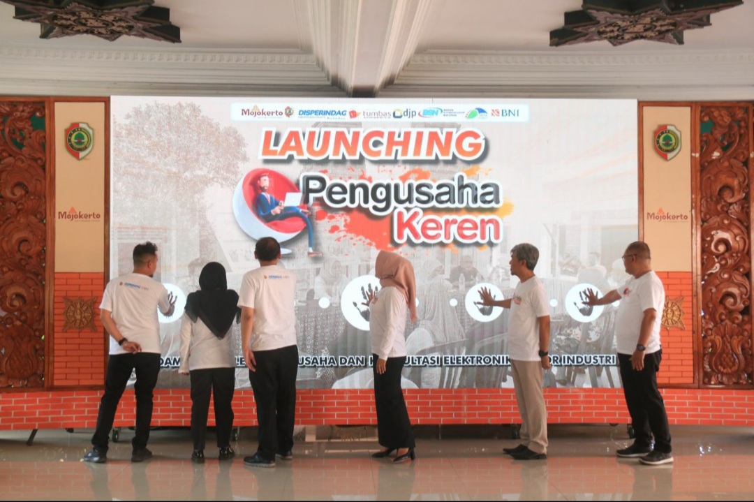 Tingkatkan Legalitas Usaha IKM, Bupati Ikfina Launching Aplikasi Pengusaha Keren