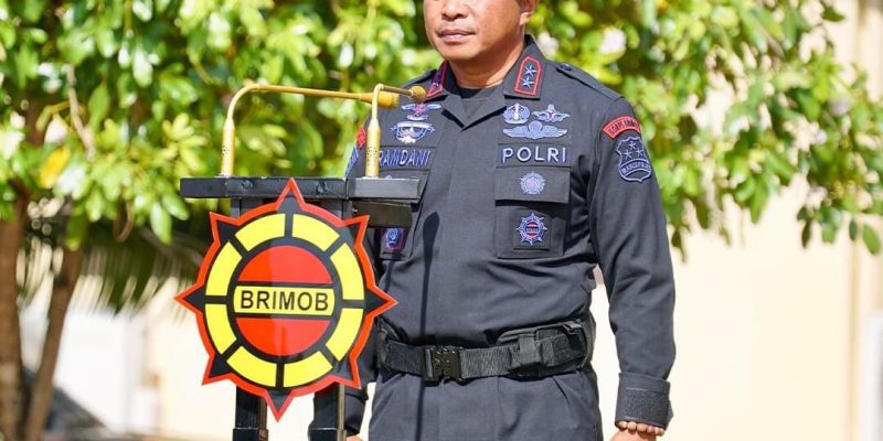 Wakil Komandan Korps Brimob Polri Irjen Pol.Ramdani Hidayat, S.H, Pimpin Apel Pagi Gabungan