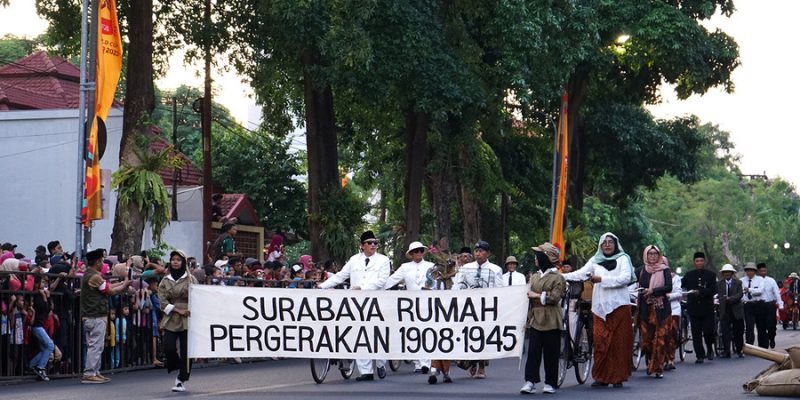 Pemkot Surabaya Usulkan Parade Surabaya Juang Masuk Ke Dalam Ken Kemenparekraf RI Di 2024