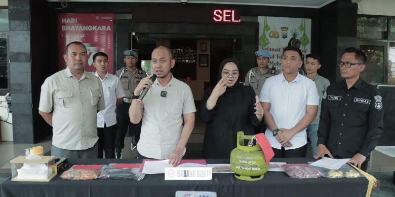 Polresta Malang Kota Berhasil Ungkap Penyalahgunaan Gas LPG Bersubsidi