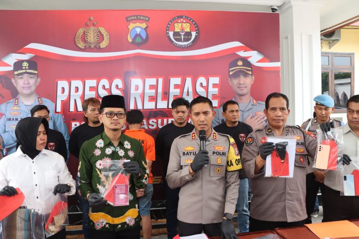 Polres Pasuruan Berhasil Tangkap Pelaku Pembunuhan Di Randupitu Gempol