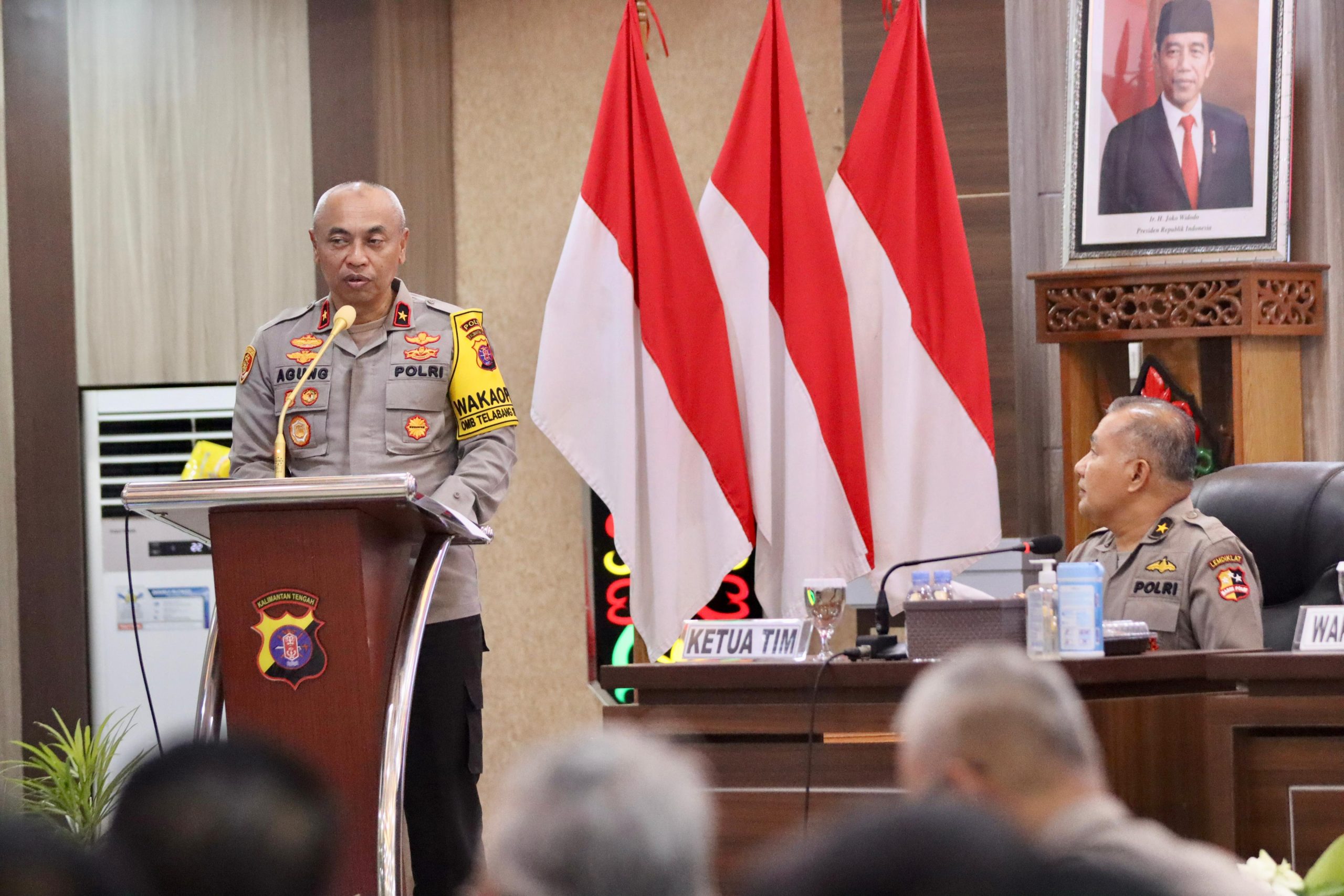 STIK Lemdiklat Polri Gelar Penelitian di Polda Kalteng