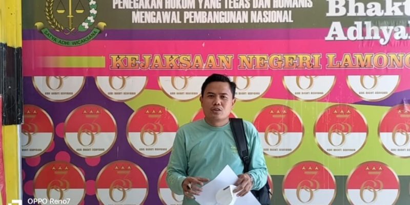 Aliansi Madura Indonesia (AMI) Resmi Melaporkan Dugaan Tipikor Disparbud Lamongan 