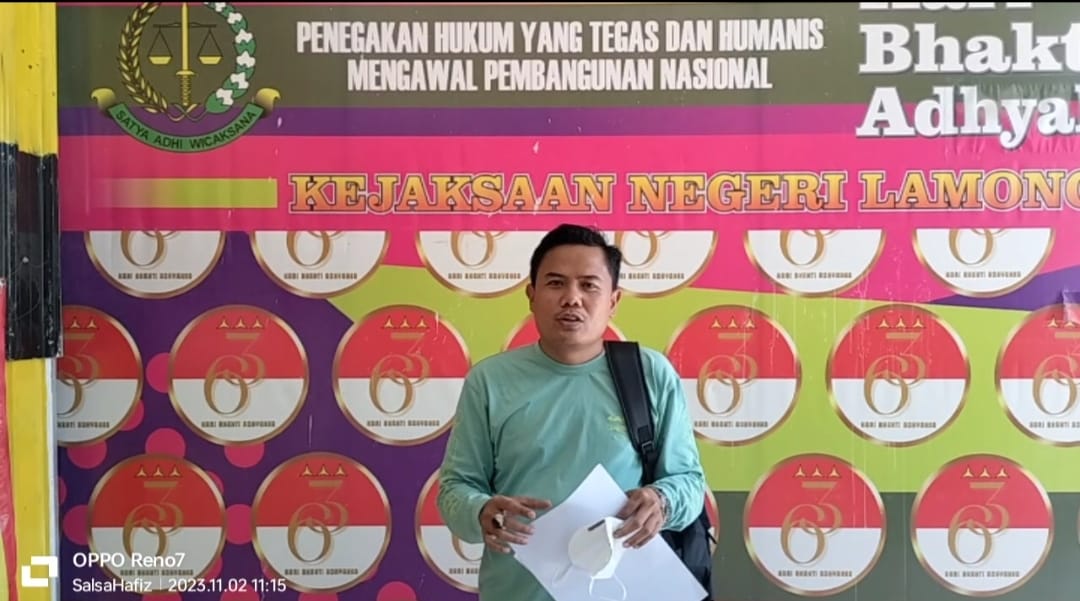 Aliansi Madura Indonesia (AMI) Resmi Melaporkan Dugaan Tipikor Disparbud Lamongan 