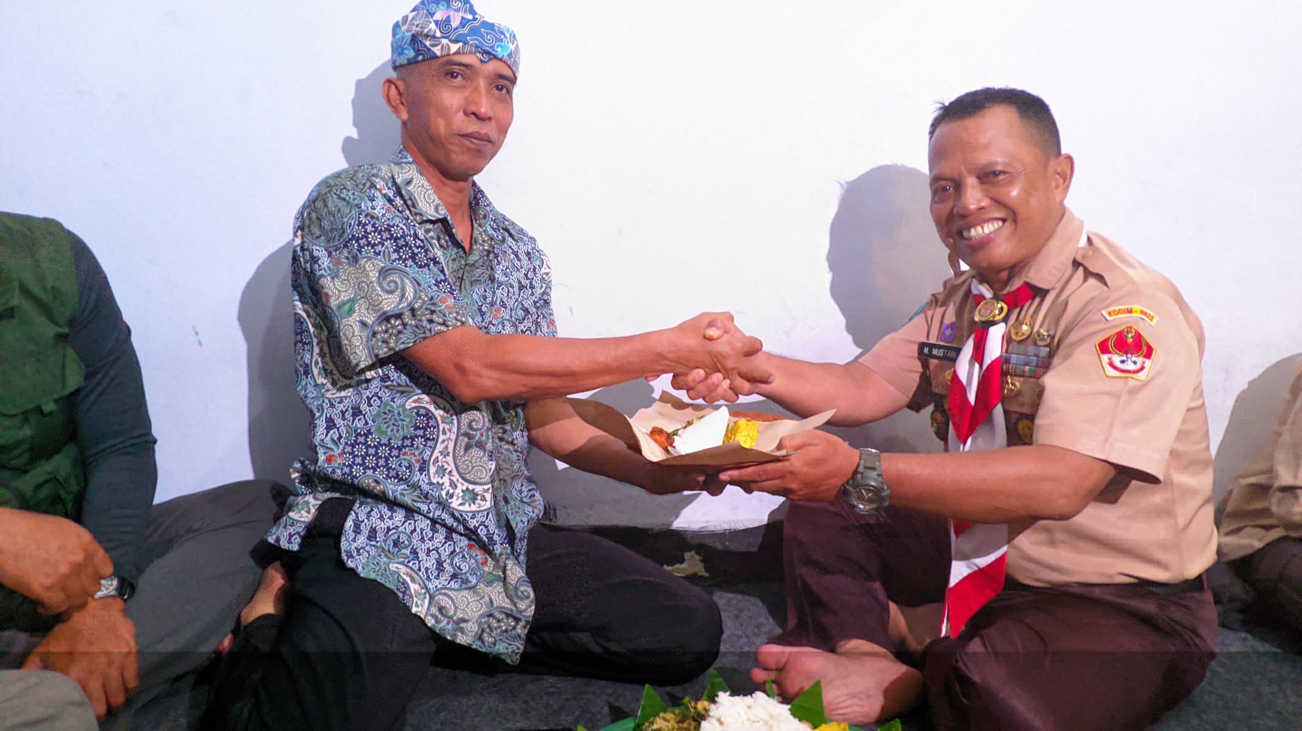 Pasiter Kodim 0822 Bondowoso Hadiri Tasyakuran Pramuka Saka Wira Kartika