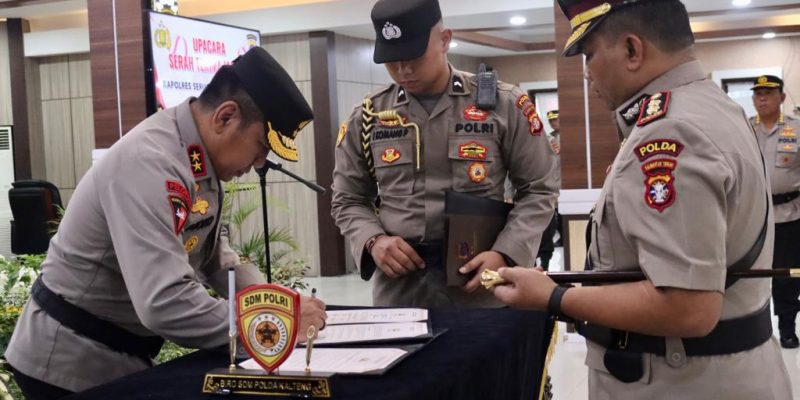 Kapolda Kalteng Pimpin Sertijab  Jabatan Kapolres Seruyan Resmi Berganti