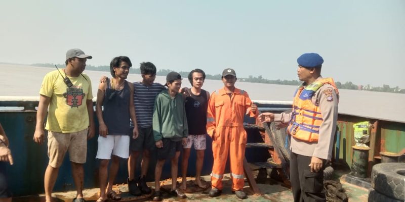 Personel Ditpolairud Ajak Masyarakat Bahaur ciptakan Demokrasi yang Kondusif