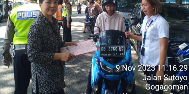Razia Penunggak PKB, Charlie Punuh : Penunggak Pajak Kendaraan Diberikan Keringanan Tiga Hebat