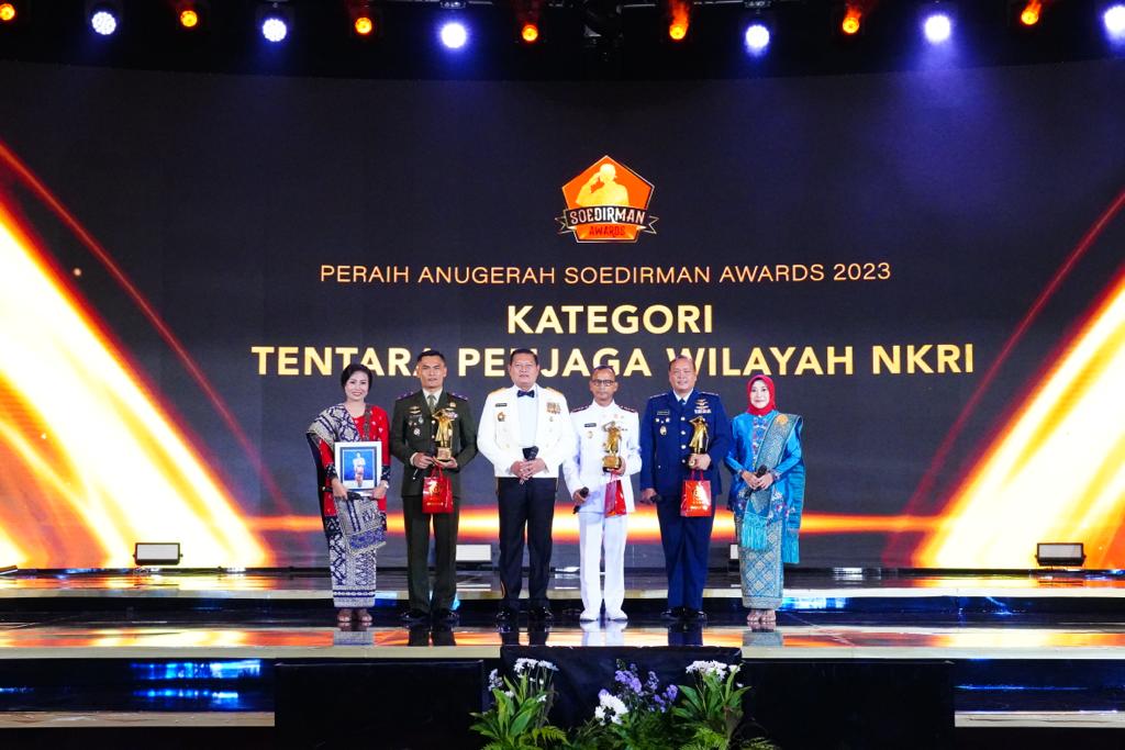 Mayor Inf Sabar Marihot Simanjuntak, Wadanyonif 514/SY/9/2 Kostrad, Menerima Penghargaan Soedirman Awards 2023