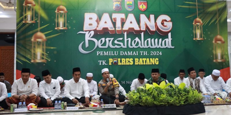 Batang Bersholawat, Doa Bersama Menjaga Keamanan Kabupaten Batang