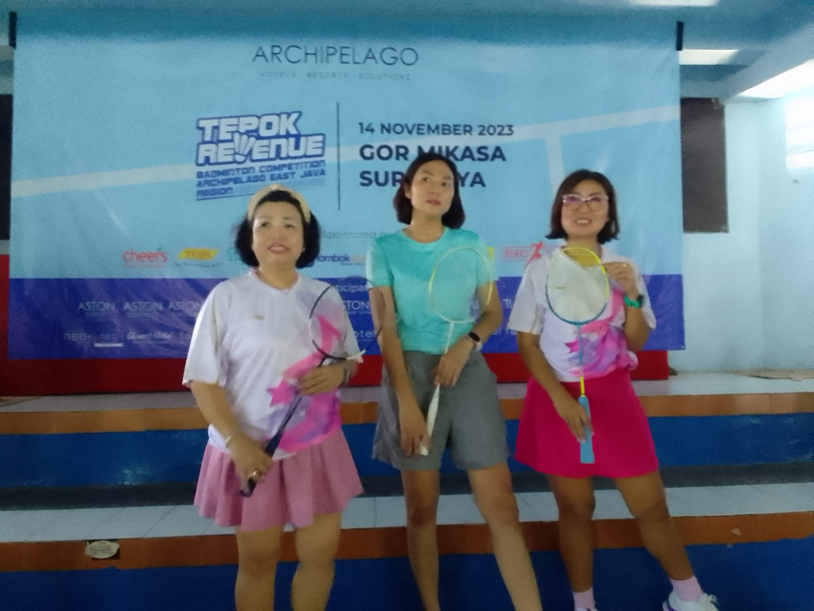 Archipelago International Menggelar Kompetisi Badminton Bertajuk”Tepok Revenue”