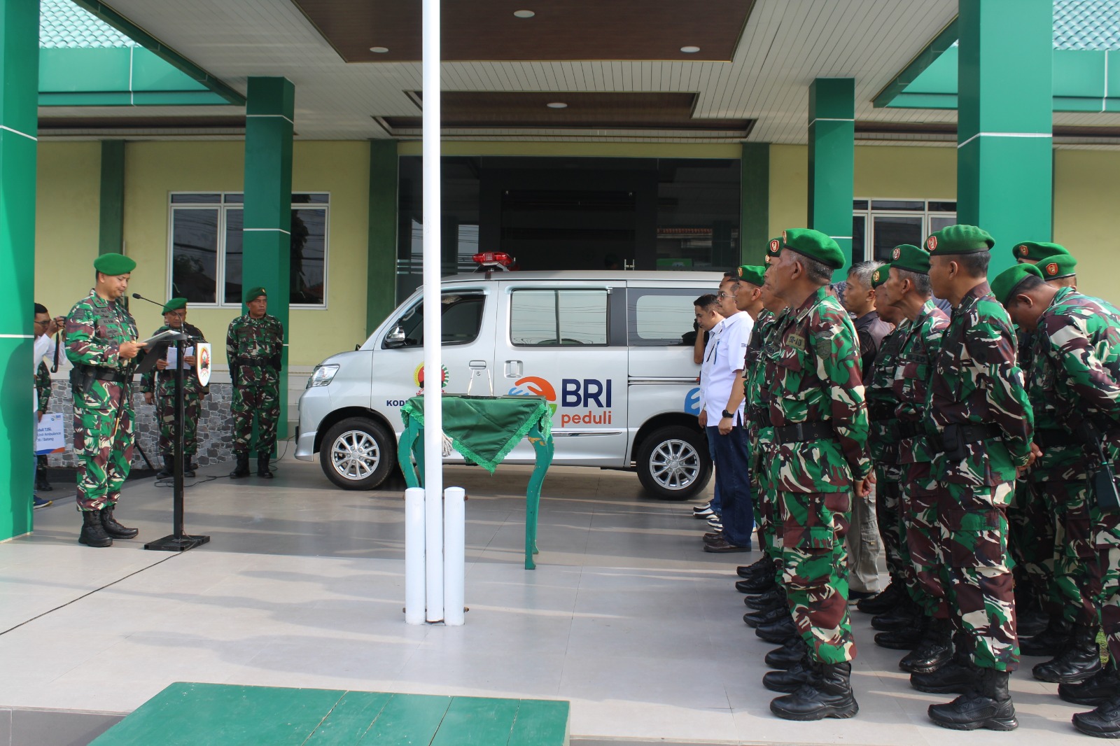 Impian Kodim Batang Punya Mobil Ambulance Akhirnya Terwujud