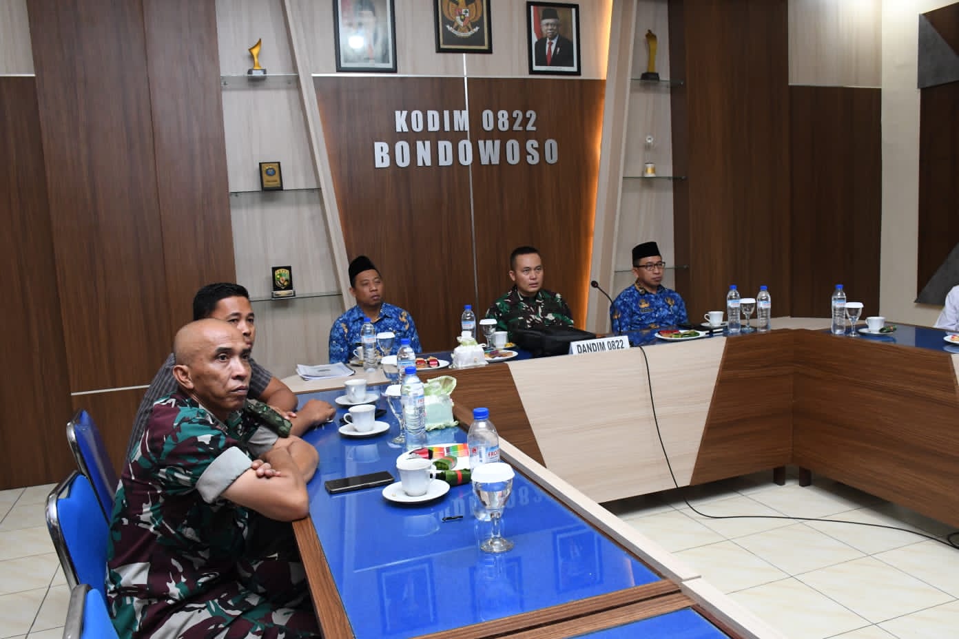 Makodim 0822/ Bondowoso Ikut Vicond Kegiatan Ekspor Perdana Jagung Silase Dari Kabupaten Sumenep Ke Korea Selatan