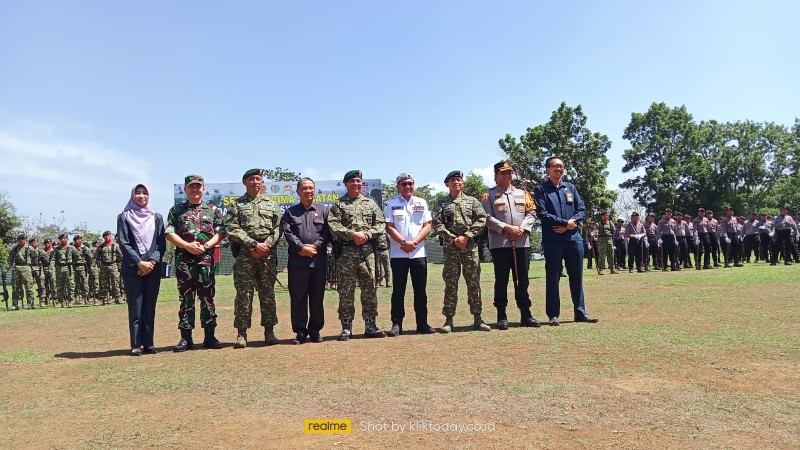 Danbrigif 9 /Daraka Yudha Pimpin Upacara Serah Terima Jabatan 514/SY Kostrad