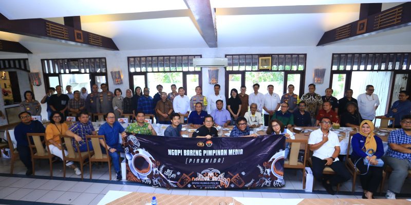 Dihadapan Pimpinan Media, Polri Tegaskan Netralitas Pemilu 2024 Harga Mati