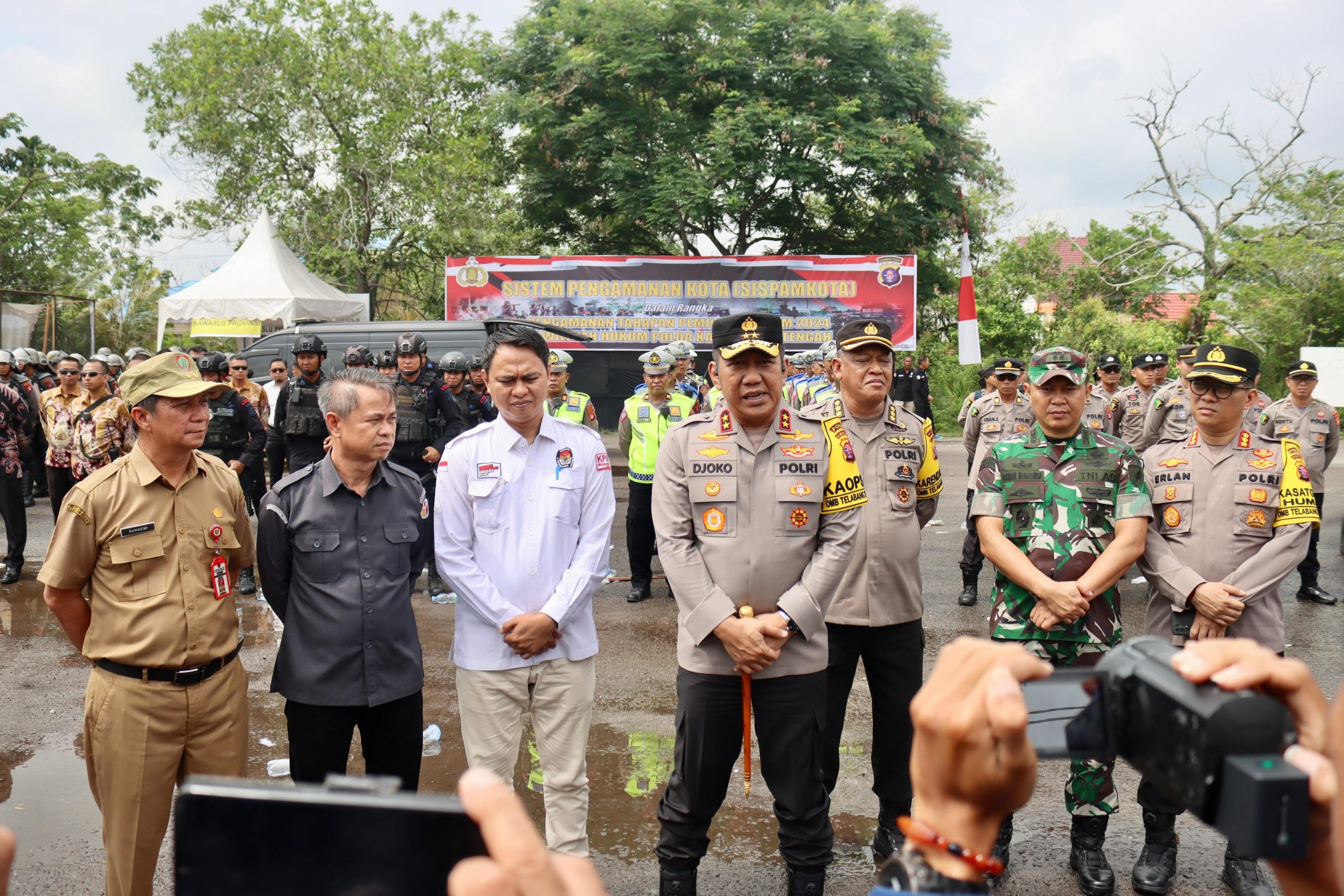 Siap Amankan Pemilu 2024, Polda Kalteng Gelar Sispamkota