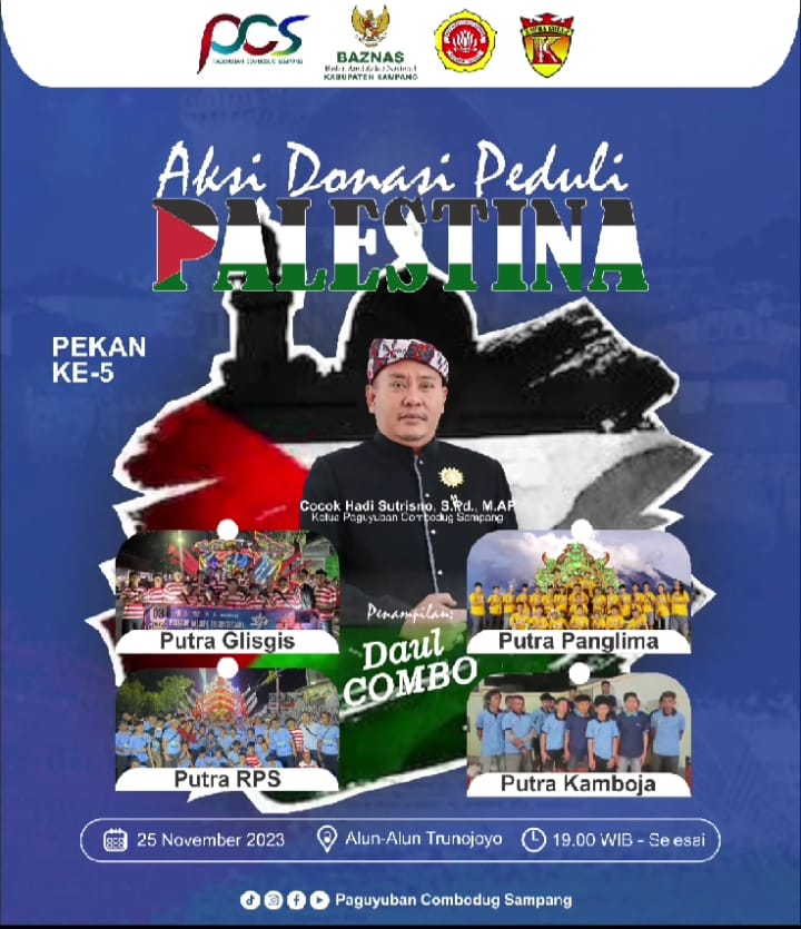 Di Pekan Ke 5, PCS Kembali Melakukan Aksi Donasi Peduli Palestina Di Alun Alun Trunojoyo Sampang