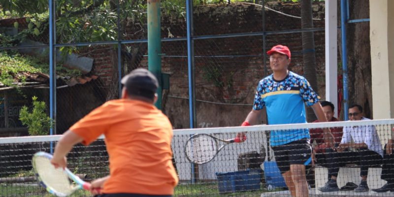 Pertandingan Tenis Lapangan Semarakkan HUT KORPRI