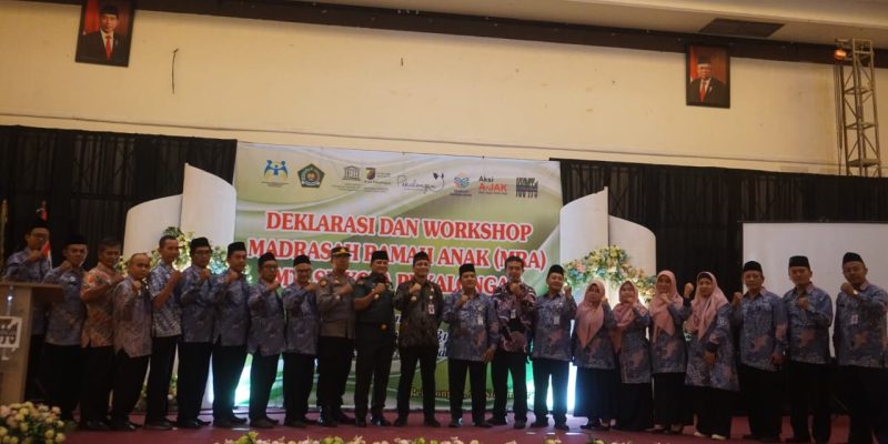Sekolah Ramah Anak, Hari Ini 11 Madrasah Tsanawiyah Kota Pekalongan Serentak Deklarasi