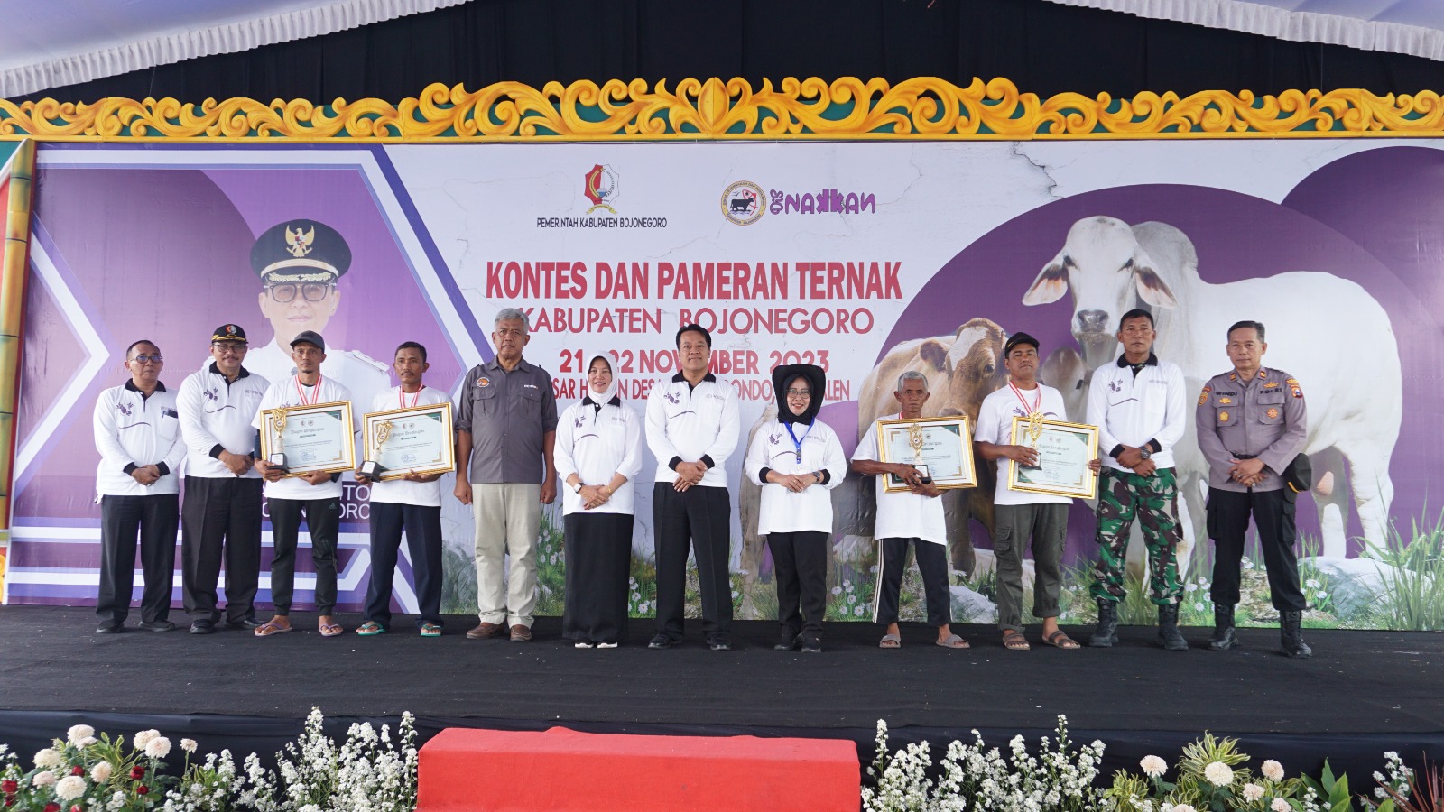 Kontes dan Pameran Ternak 2023 Sukses Digelar, Disnakkan Bojonegoro Umumkan Pemenang
