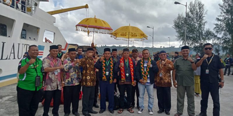Kafilah MTQ Aceh Timur Tiba dengan Selamat di Simeulue