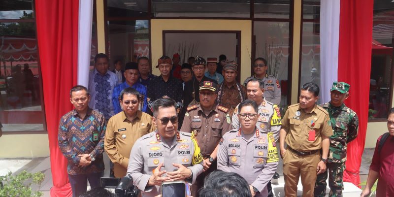 Kapolda Kalteng Kunker Perdana ke Polres Sukamara
