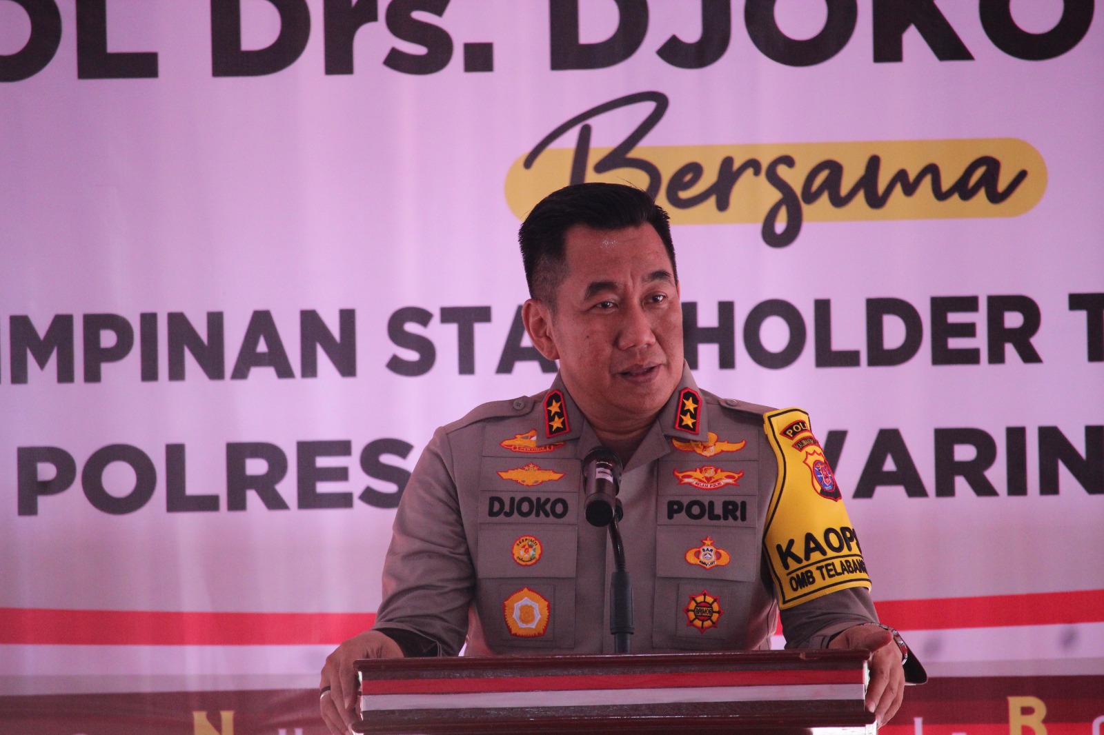 Kapolda Kalteng Ramah Tamah Bersama Forkopimda Kobar