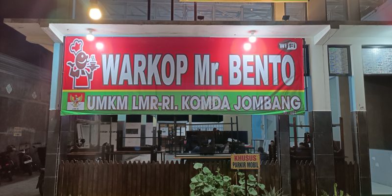 Alhamdulillah Tasyakuran Pembukaan UMKM LMR-RI Komda Jombang Warkop Mr. Bento Berjalan Lancar