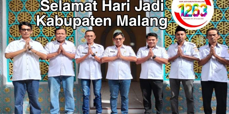 Segenap Kepala Desa dan Staff Pemerintah Desa Talang Suko, Kecamatan Turen, Kabupaten Malang Mengucapkan Selamat Hari Jadi Kabupaten Malang Ke – 1263