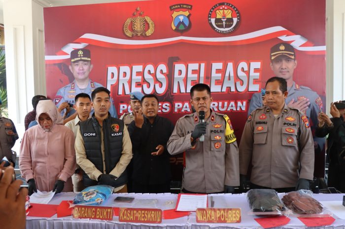 Gerak Cepat, Polres Pasuruan Berhasil Amankan Pelaku Pembunuh Menantu Sendiri