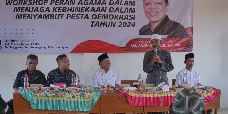 DPRD Jatim Gelar Workshop Peran Agama Menjaga Kebhinekaan Dalam Menyambut Pesta Demokrasi 2024