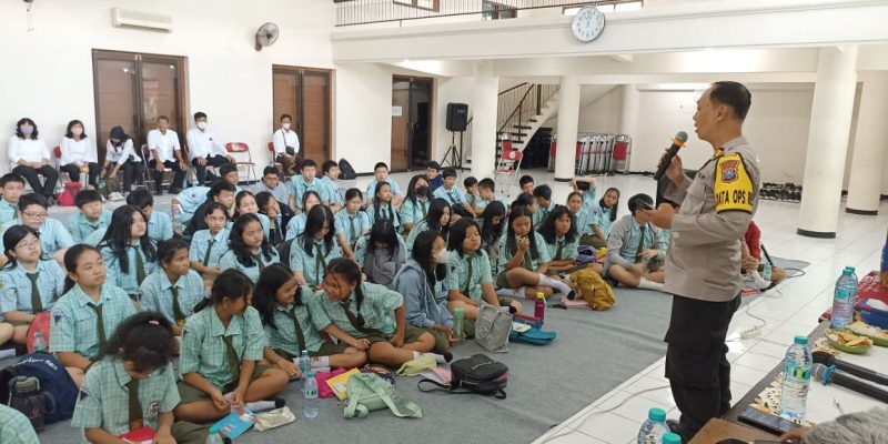 Stop Bullying, Polres Lumajang Sosialiasi di Sekolah