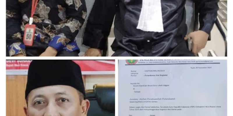 Mendukung Guru Apinsa, Pengurus PGRI Muratara Akan Gelar Aksi Solidaritas Di PN Lubuklinggau