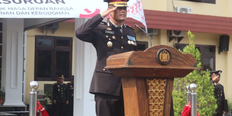 Mengenang Jasa Pahlawan, Polres Pasuruan Gelar Upacara Peringatan Hari Pahlawan