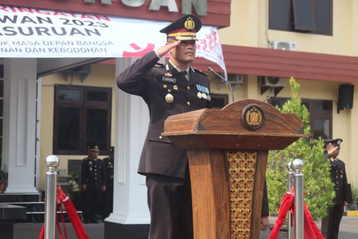 Mengenang Jasa Pahlawan, Polres Pasuruan Gelar Upacara Peringatan Hari Pahlawan