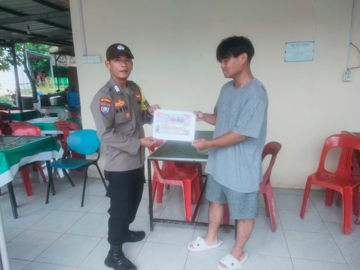 Bravo, Polsek Sagulung Gelar Sosialisi Penerimaan Anggota Polri