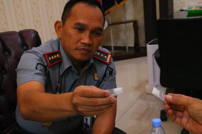 Petugas Lapas Banyuwangi Berhasil Temukan Narkoba Yang Diduga Akan Diselundupkan Ke Dalam Lapas