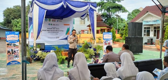 Cegah Bullying di Sekolah, Polsek Bengkong Geber Police Go to School