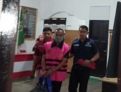 Alamsyah Oknum ASN Bolmong Resmi Masuk Rutan Klas IIB Kotamobagu